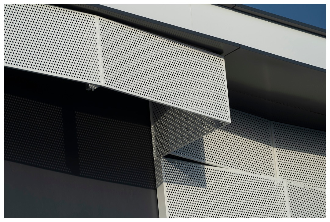 Aluminium Perforated Sunscreen & Glazing Works